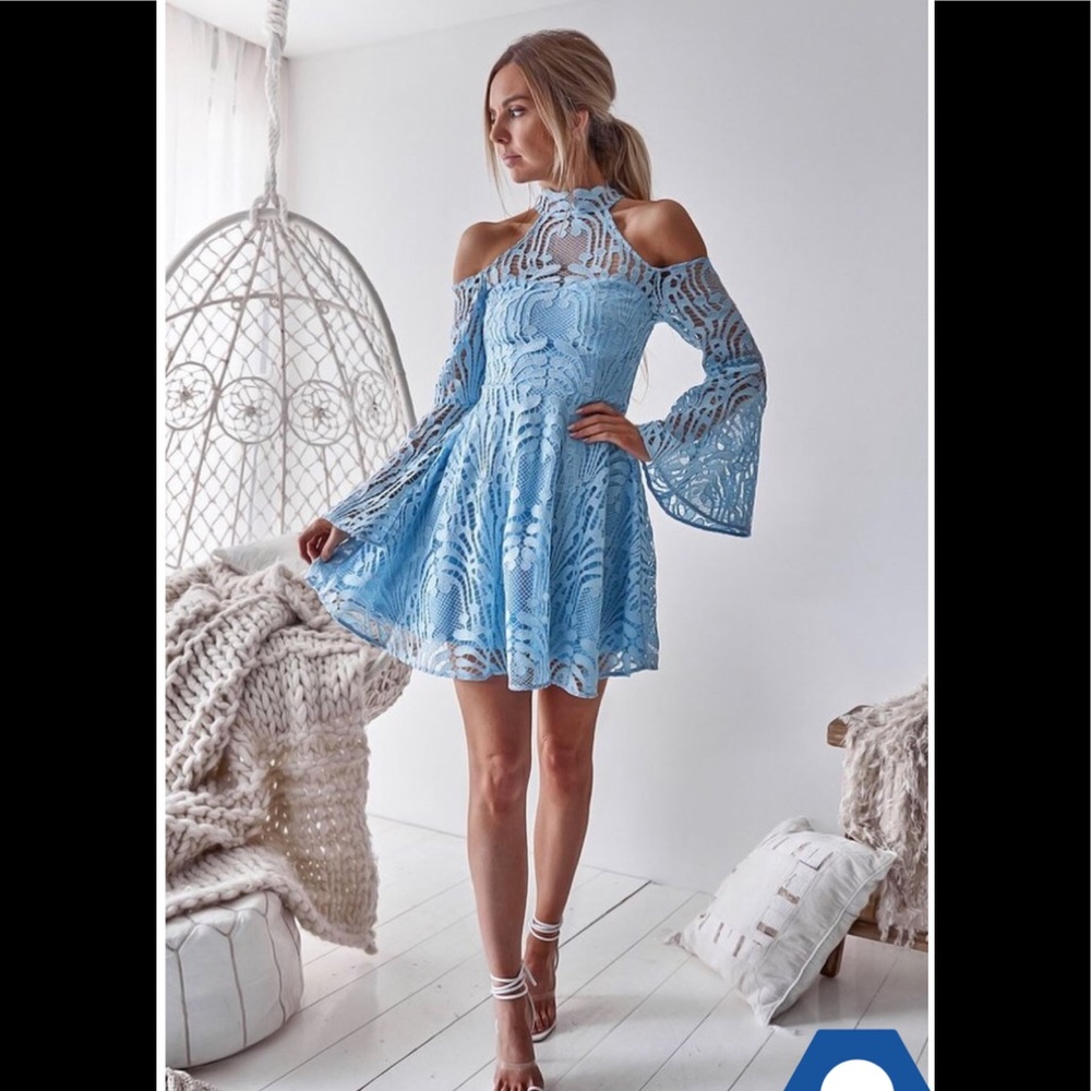 Two Sisters Tanya Dress in Blue